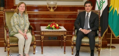 سەرۆك نێچیرڤان بارزانی پێشوازی لە شاندێكی پەرلەمانی یەكێتیی ئەورووپا دەكات