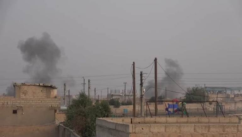 Tirkiye û cîhadî duhê bişev gelek dever topbaran kirin