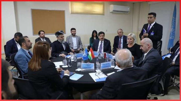 Balyoza NY li Iraqê bi berpirsên partiyên siyasî yên Kurdistanê re civiya