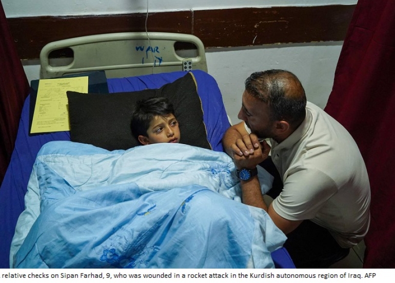 Two children killed by PKK fire in northern Iraq, authorities say