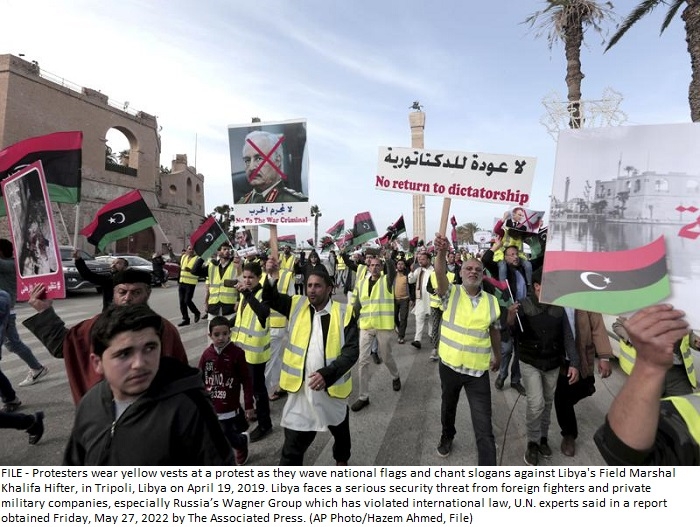 UN experts: Libya’s security threatened by foreign fighters