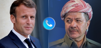 Serok Barzanî û Macron rewşa Iraq û Herêma Kurdistanê gotûbêj kirin