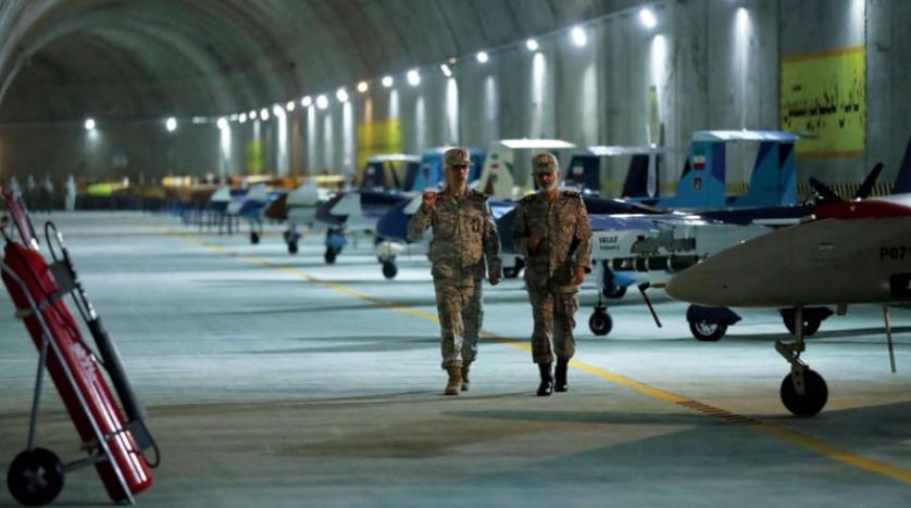 إيران تكشف عن قاعدة «مسيّرات» تحت الأرض