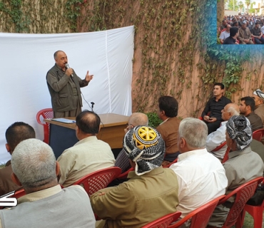 سکرتێرى گشتیى YNDK لەگەڵ بەشێک لە رێکخستنەکانى YNDK کۆدەبێتەوە