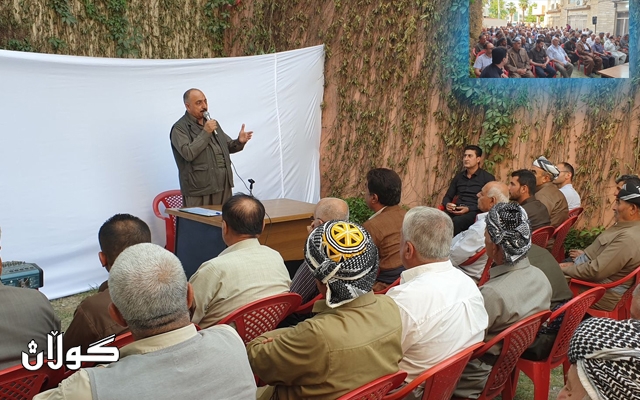 سکرتێرى گشتیى YNDK لەگەڵ بەشێک لە رێکخستنەکانى YNDK کۆدەبێتەوە