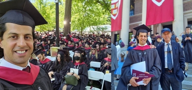 Xwendekarekî Kurd li Zanîngeha Harvard xwendina xwe ya masterê temam kir