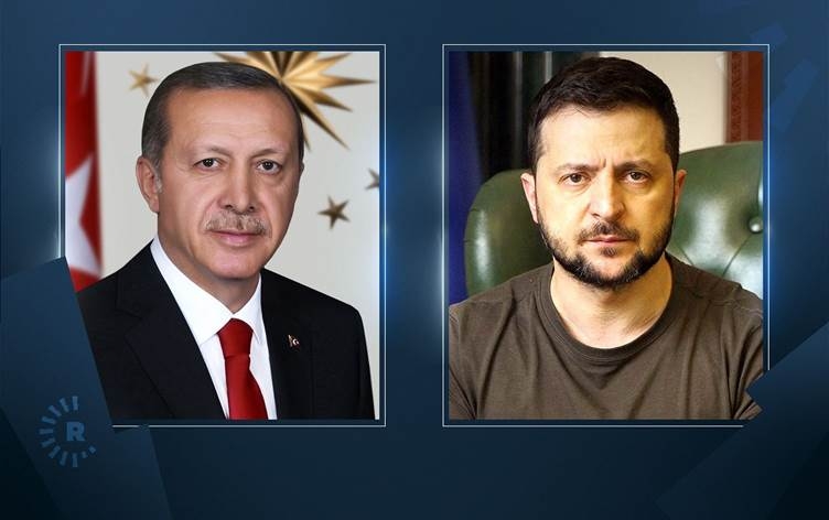 Erdogan û Zelensky peywendiyeke telefonî pêkanîn