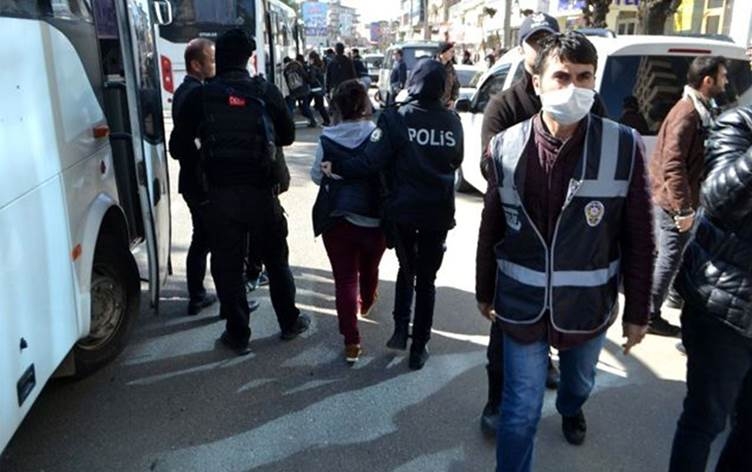 Li Êlihê operasyon; 11 rêveberên HDPê yên jin hatin desteserkirin