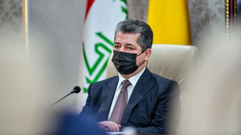 رئيس حكومة إقليم كوردستان يتفقد وزارة الداخلية ويشرف على اجتماع خاص بالوزارة