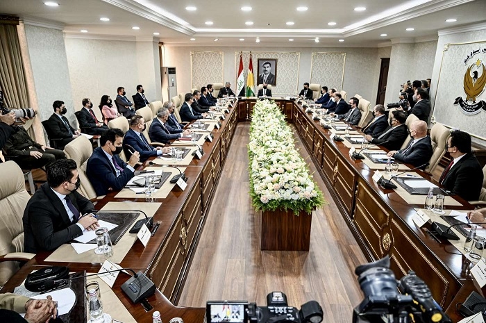 PM Masrour Barzani visits Ministry of the Interior