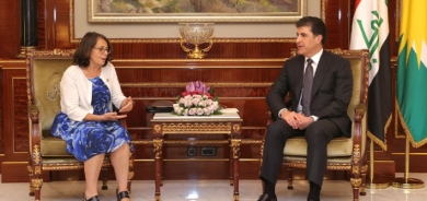 Nêçîrvan Barzanî ligel Cîgira Wezîrê Derve yê Îtalyayê civiya