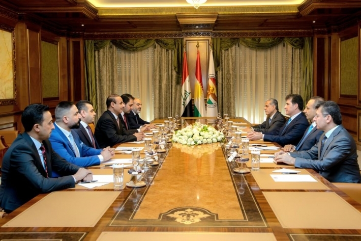 نيجيرفان بارزاني لوفد النواب المستقلين: نؤيد أي محاولة للخروج من الانسداد السياسي في العراق