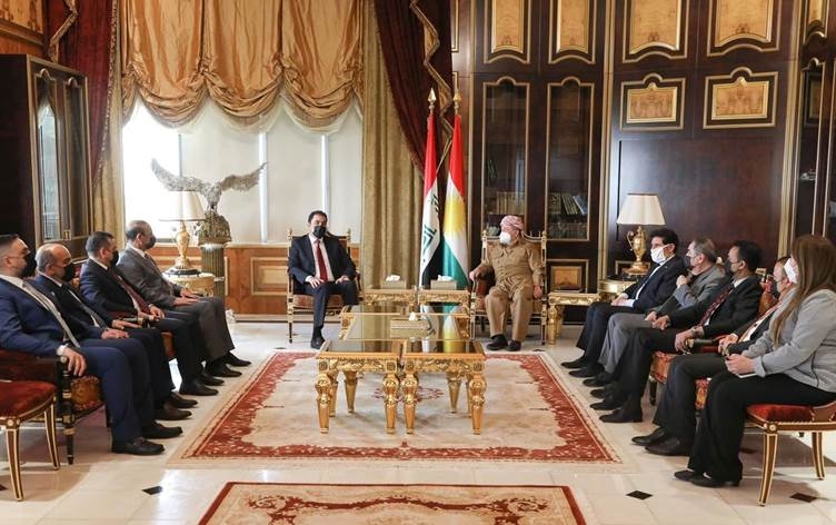 Şandeke parlamenterên serbixwe yên Iraqê li Herêma Kurdistanê ye