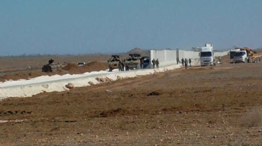 Tirkiye dest bi çê kirina dîwarê kir