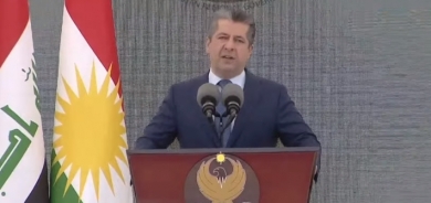 Gotara Mesrûr Barzanî ya di merasîma danîna xîmê 3 projeyên li Duhokê