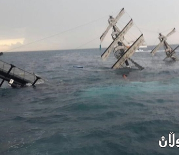 دوای نقوم بوونی بەلەمێک هەشت کەس گیانیان لە دەستدا