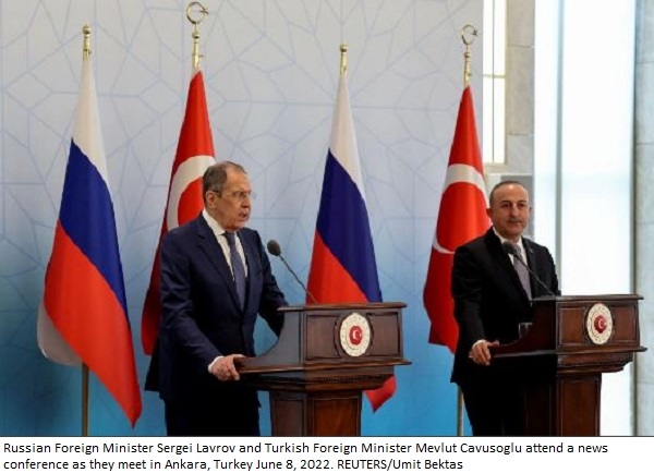 Ukraine grain-export plan deemed reasonable, Turkey says