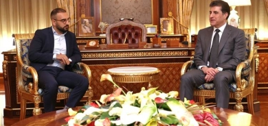 نيجيرفان بارزاني ووفد برلماني ألماني يناقشان علاقات أربيل وبغداد وتأثير التغير المناخي على البلاد