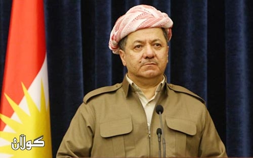 پەیامی سەرۆك بارزانی بۆ كۆچی دوایی مامۆستا عەزیز گەردی