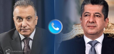 Mesrûr Barzanî û Mistefa Kazimî pêwendiyeke telefonî encam dan
