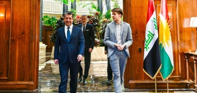 رئيس حكومة إقليم كوردستان يستقبل وفداً من البرلمان الألماني