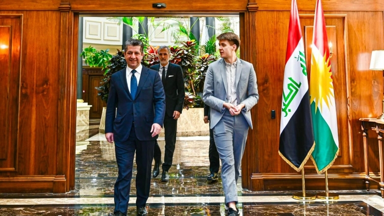 رئيس حكومة إقليم كوردستان يستقبل وفداً من البرلمان الألماني