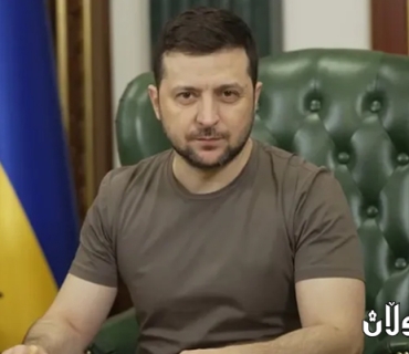 زێلێنسکی سوپاسی بەریتانیا دەکات بۆ ڕۆڵی پێشەنگی لە پشتیوانیکردنی ئۆکرانیا