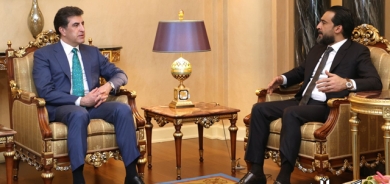 سەرۆک نێچيرڤان بارزانى چاوى به‌ به‌ڕێزان محه‌مه‌د ئه‌لحه‌لبووسى و خه‌ميس خه‌نجه‌ر كه‌وت