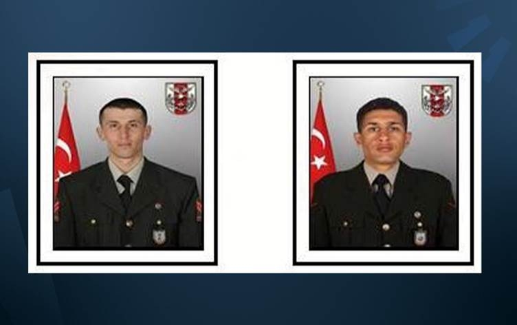 Wezareta Berevaniyê ya Tirkiyê kuştina 2 leşkerên xwe ragihand