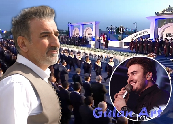 حه‌سه‌ن شه‌ریف، له‌باره‌ی بڕگه‌ی هونه‌ری له‌ ئاهه‌نگی ده‌رچووانی زانكۆی ئه‌مریكی كوردستان تێبینی هەیە