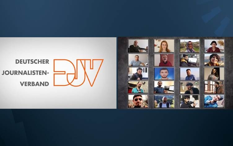 Yekîtiya Rojnamevanên Alman daxwaza azadkirina rojnamevanên Kurd dike