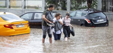 Li Enqerê baran û lehî: 3 kes mirin