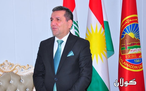 پ.ی .د. كامەران یونس محەمەد ئەمین  سەرۆكی زانكۆی سەڵاحەدین بۆ گوڵان:     بڕیاری ڕیفراندۆم فێری كردین  دەمرین، بەڵام تەسلیم نابین