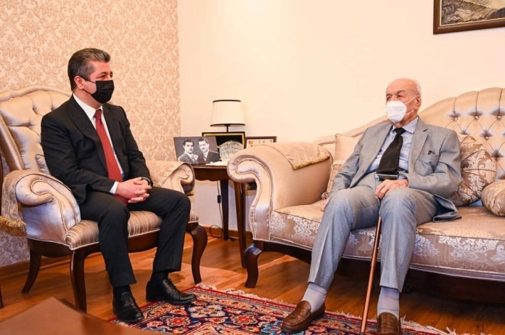 Serokwezîr Mesrûr Barzanî xebatkarê navdar Muhsîn Dizeyî kir