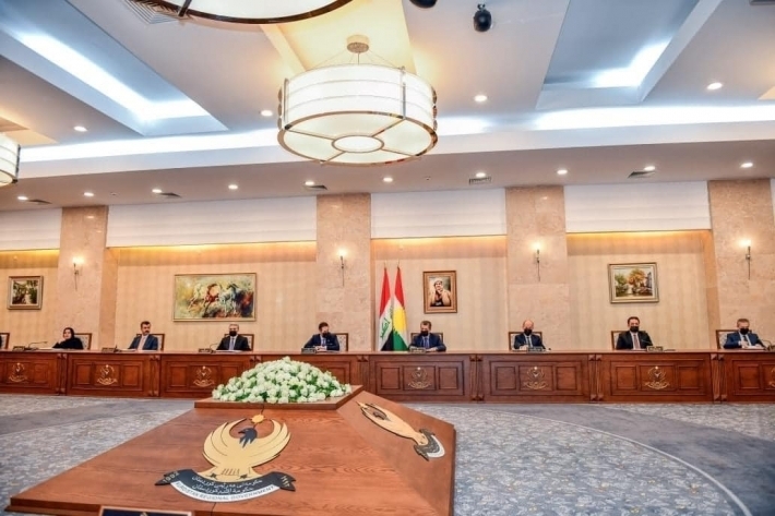 Encumena Wezîran ya Kurdistanê bi serokatiya Mesrûr Barzanî dicive