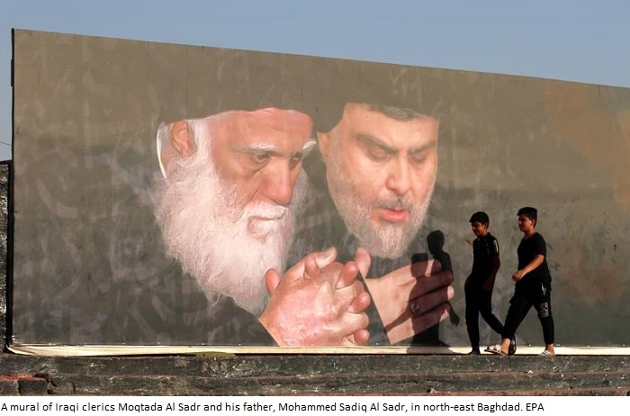 Iraq’s Al Sadr says he will not take part in political process 'with the corrupt'