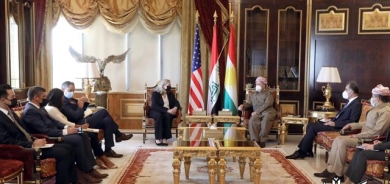 سەرۆك بارزانی پێشوازی لە باڵیۆزی نوێی ئەمەریكا لە عێراق دەكات