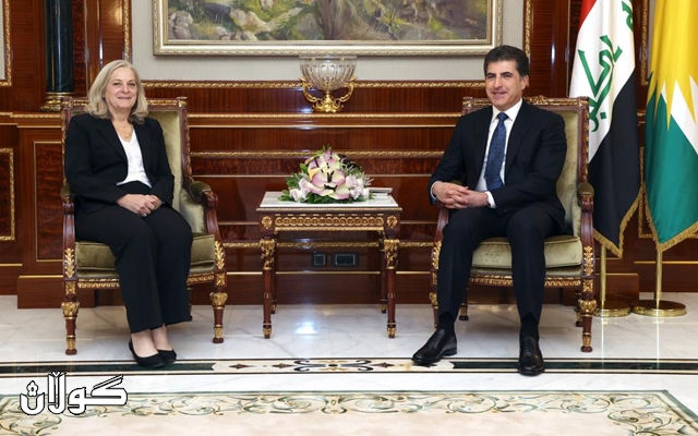 نيجيرفان بارزاني والسفيرة الأميركية يؤكدان ضرورة إيجاد حلّ للانسداد السياسي في العراق