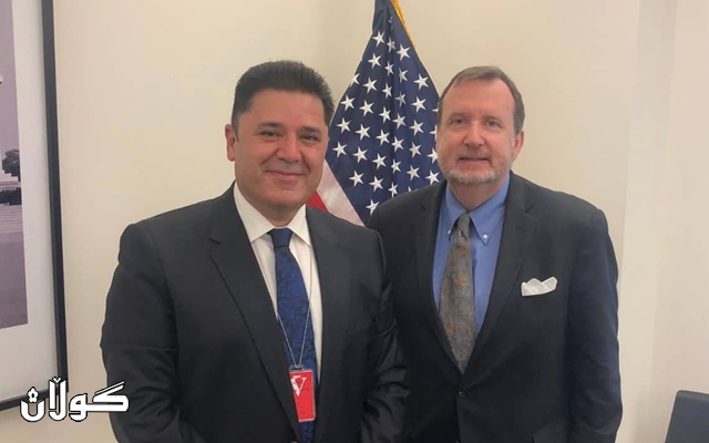 رێکخەری راسپارد نێودەوڵەتییەکان و جێگری نوێنەری هەمیشەیی ئەمریکا لە ئەنجومەنی ئاسایشی نێودەوڵەتی تاوتۆێی رۆڵی هەرێم لە پڕۆسەی بە جینۆساید ناساندنی تاوانەکانی داعش دەکەن