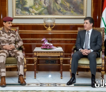 سه‌رۆك نێچيرڤان بارزانى پێشوازى له‌ شاندێكى باڵاى سەربازی و ئه‌منیی عيراقى كرد