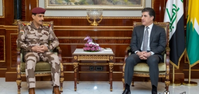 سه‌رۆك نێچيرڤان بارزانى پێشوازى له‌ شاندێكى باڵاى سەربازی و ئه‌منیی عيراقى كرد