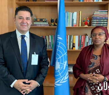 لە نیویوڕک رێکخەری راسپاردە نێودەوڵەتییەکان لەگەڵ ئەلیز ندریتۆ یاریدەدەری سکرتێری گشتی UN بۆ نەهێشتنی جینۆساید کۆبوونەوە