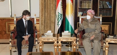 الرئيس بارزاني يبحث الأوضاع السياسية مع القنصل الفرنسي العام في أربيل