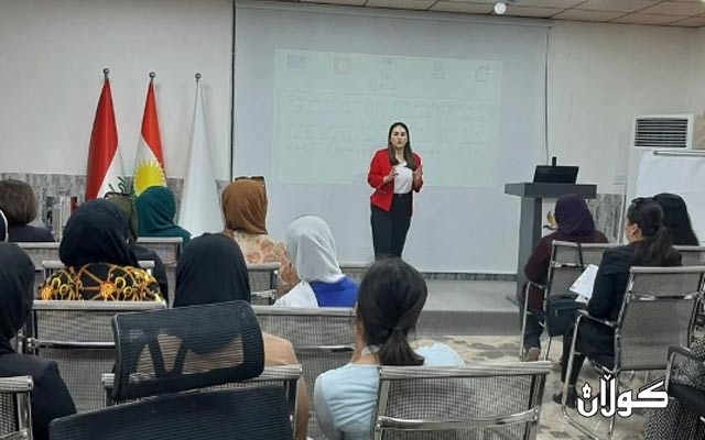 هەڵەبجە... پڕۆژەیەک بۆ پشتیوانی لە مافەکانی ئافرەتان و منداڵان جێبەجێ دەكرێت