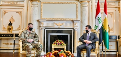 مسرور بارزاني يبحث مع وفد عسكري أمريكي الوضع الأمني وتعزيز التنسيق بين البيشمركة والجيش العراقي