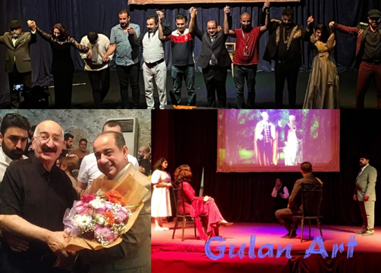 (ئەرسەلان دەروێش) دوای نمایشكردنی شانۆگەریی (هاملێت) بە سەركەوتوویی: كورد دەڵێت چەپڵە بە یەك دەست لێ نادرێت!