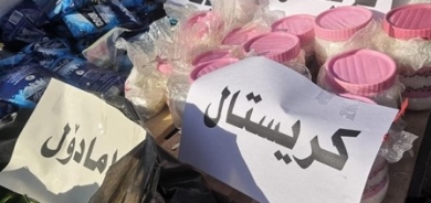 كان يعتزم نقلها الى أربيل.. أسايش السليمانية تعتقل تاجراً بحوزته 32 كغم من المخدرات