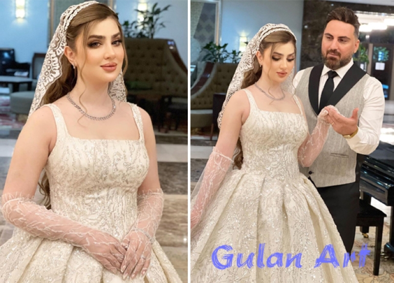 سمیرە كارزان هاوسەرگیری كرد و جلی بوكێنی پۆشی