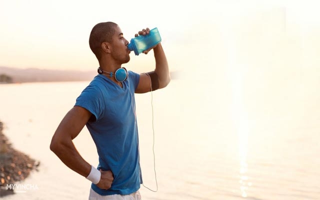 دڵەكزێ لەكاتی مەشقی وەرزشیدا