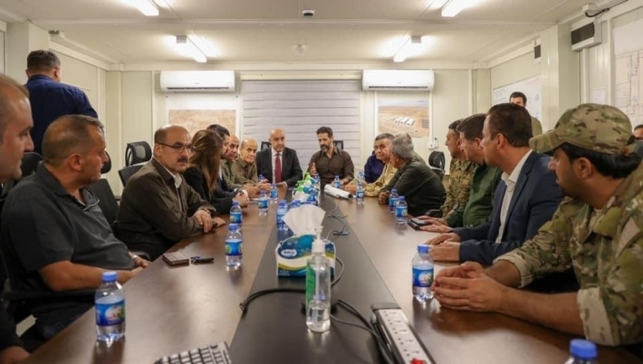 وفد حكومة كوردستان يجتمع مع مسؤولي ‹دانة غاز› ويؤكد التواصل مع بغداد لمنع تكرار الهجمات